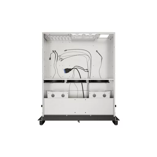 Lanberg SC01-5204-12B moduláris szerver ház Rack (4U) 0 GB
