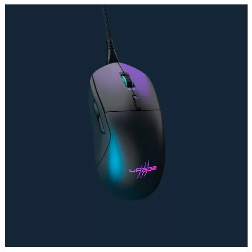 uRage Reaper 250 egér Játék Jobbkezes USB A típus Optikai 6200 DPI