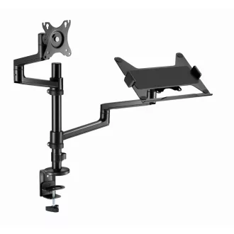 Gembird MA-DA-04 asztali TV konzol 81,3 cm (32") Fekete