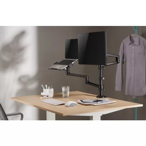 Gembird MA-DA-04 asztali TV konzol 81,3 cm (32") Fekete