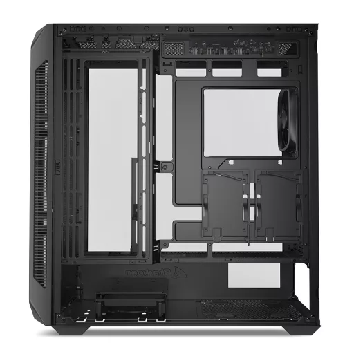 Sharkoon AK5G RGB Midi Tower Fekete