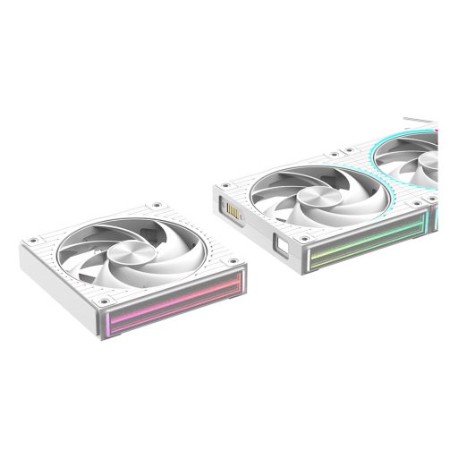 Zalman ZM-DF120 WHITE Alaplap Ventilátor 12,4 cm Fehér 1 db