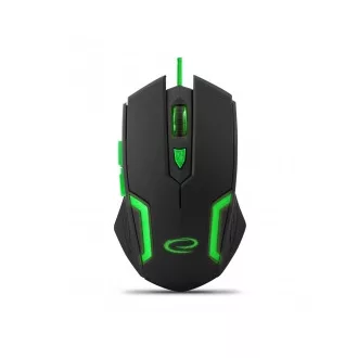   Esperanza MX205 Fighter egér Játék Jobbkezes USB A típus Optikai 2400 DPI