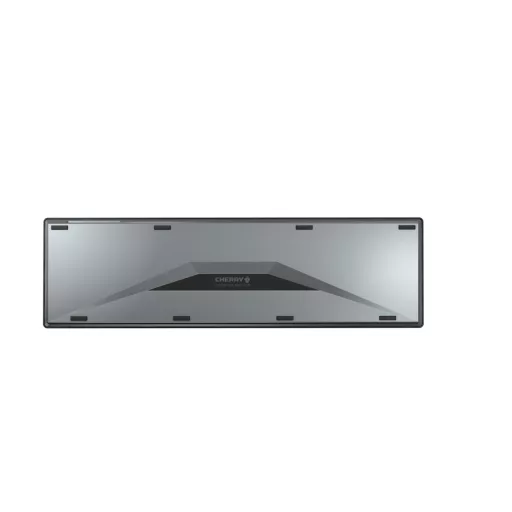 CHERRY DW 9500 SLIM billentyűzet Egér mellékelve Univerzális RF vezeték nélküli + Bluetooth AZERTY Francia Fekete, Szürke