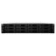 Synology RackStation RS3618xs NAS Rack (2U) Intel® Xeon® D D-1521 8 GB DDR4 0 TB DiskStation Manager Fekete