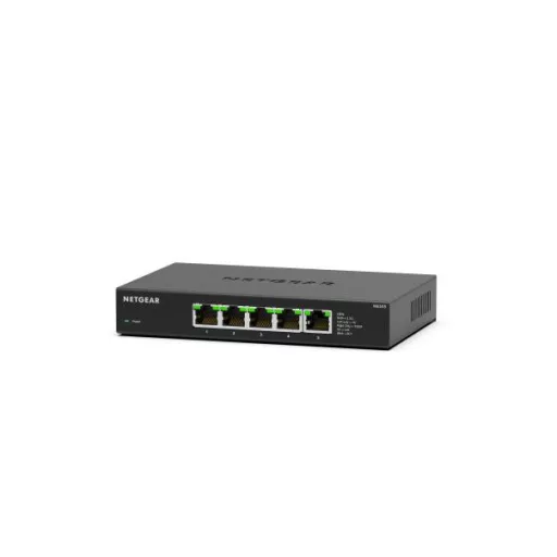 NETGEAR MS305-100EUS hálózati kapcsoló Beállítást nem igénylő (unmanaged) 2.5G Ethernet (100/1000/2500) Fekete