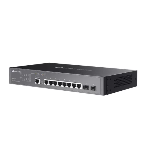 TP-Link Omada SG3210 hálózati kapcsoló Vezérelt L2/L3 Gigabit Ethernet (10/100/1000) 1U Fekete