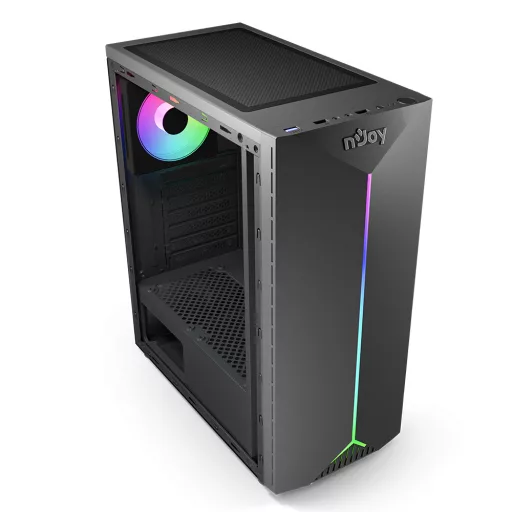 nJoy Anil Midi Tower Fekete
