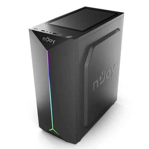 nJoy Anil Midi Tower Fekete
