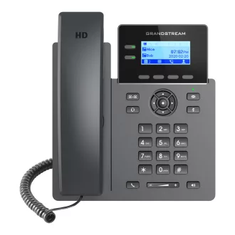 Grandstream Networks GRP2602P IP telefon Fekete 2 sorok LCD