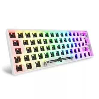  Sharkoon SKILLER SGK50 S4 billentyűzet Otthoni USB QWERTY Német Fehér
