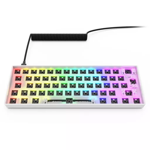 Sharkoon SKILLER SGK50 S4 billentyűzet Otthoni USB QWERTY Német Fehér