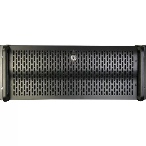 Inter-Tech IPC 4U-4129L Rack Fémes, Ezüst
