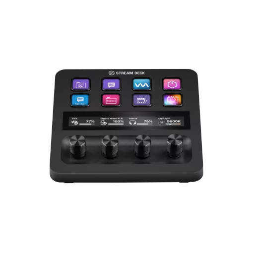 Elgato Stream Deck + BEARBEITUNG Fekete 8 gombok
