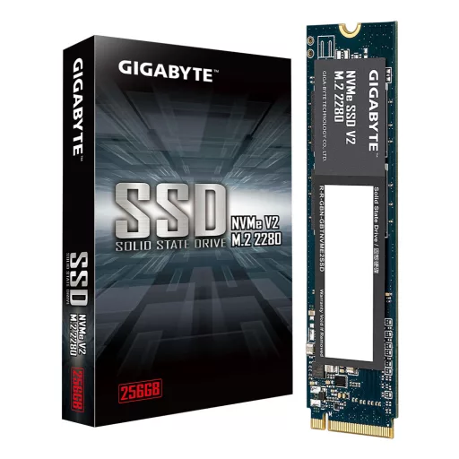 GIGABYTE G3NVMEV2256G 256 GB M.2 PCI Express 3.0 NVMe 3D TLC NAND