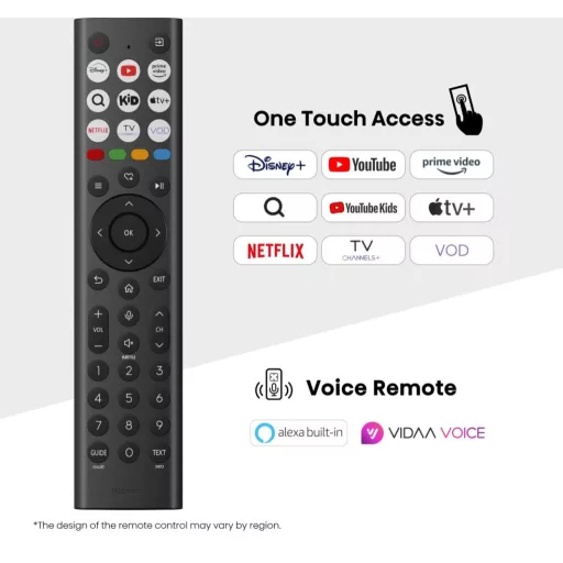 Hisense 55E77Q PRO 139,7 cm (55") 4K Ultra HD Smart TV Wi-Fi Fekete