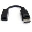 StarTech.com DP2MDPMF6IN DisplayPort kábel 0,152 M Mini DisplayPort Fekete