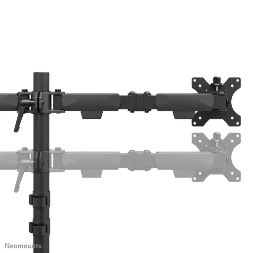 Neomounts DS60-600BL2 asztali TV konzol 81,3 cm (32") Fekete