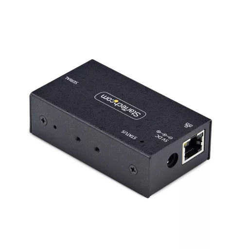 StarTech.com I13-SERIAL-ETHERNET soros átalakító/jelismétlő/izolátor RS-232 RJ-45 Fekete