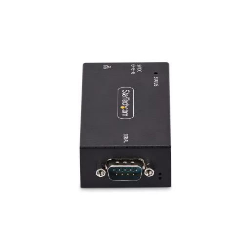 StarTech.com I13-SERIAL-ETHERNET soros átalakító/jelismétlő/izolátor RS-232 RJ-45 Fekete