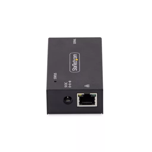 StarTech.com I13-SERIAL-ETHERNET soros átalakító/jelismétlő/izolátor RS-232 RJ-45 Fekete