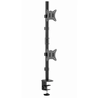 Gembird MA-D2-02 asztali TV konzol 81,3 cm (32") Fekete