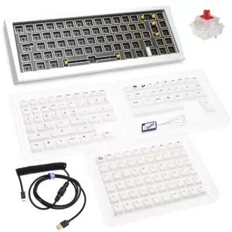 Ducky Outlaw 65 billentyűzet Univerzális USB Ezüst