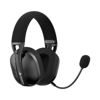   Havit Gamenote Fuxi-H3 Headset Vezetékes és vezeték nélküli Fejpánt Játék USB C-típus Bluetooth Fekete