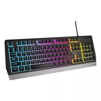   GENESIS Rhod 300 RGB billentyűzet Játék USB QWERTY Angol Fekete