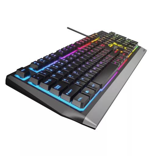 GENESIS Rhod 300 RGB billentyűzet Játék USB QWERTY Angol Fekete