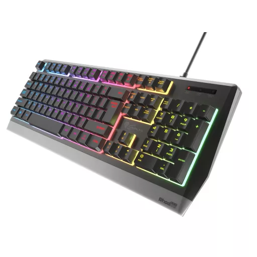 GENESIS Rhod 300 RGB billentyűzet Játék USB QWERTY Angol Fekete