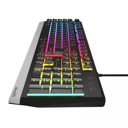 GENESIS Rhod 300 RGB billentyűzet Játék USB QWERTY Angol Fekete
