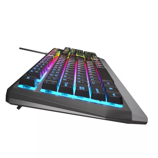 GENESIS Rhod 300 RGB billentyűzet Játék USB QWERTY Angol Fekete