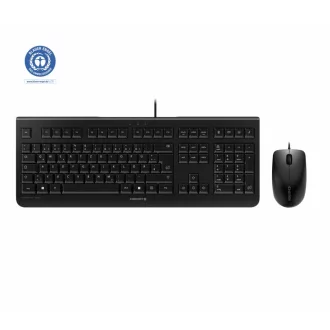   CHERRY DC 2000 billentyűzet Egér mellékelve Otthoni/irodai USB QWERTZ Magyar Fekete