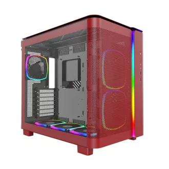 Montech KING 95 PRO Midi Tower Vörös