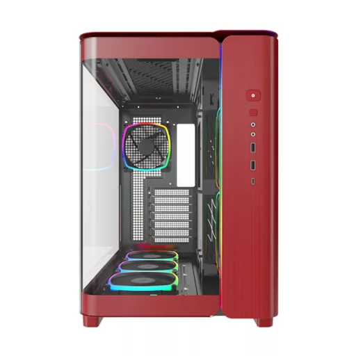 Montech KING 95 PRO Midi Tower Vörös