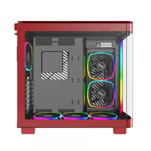 Montech KING 95 PRO Midi Tower Vörös