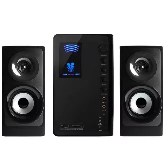   Tracer SPEAKERS 2.1 TUMBA Otthoni midi hangrendszer 10 W Fekete