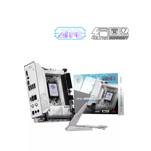 MSI MPG B860I EDGE TI WIFI Intel B860 LGA 1851 (Socket V1) mini ITX