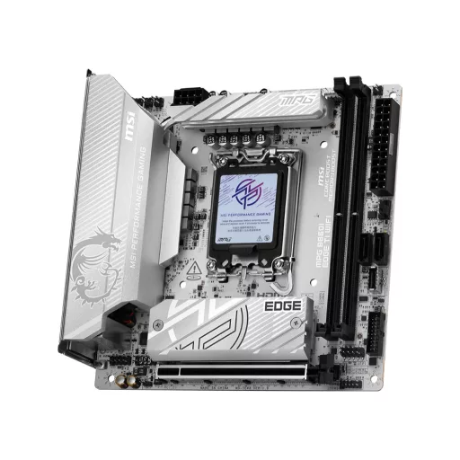 MSI MPG B860I EDGE TI WIFI Intel B860 LGA 1851 (Socket V1) mini ITX