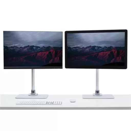 StarTech.com ARMPIVSTND asztali TV konzol 86,4 cm (34") Ezüst