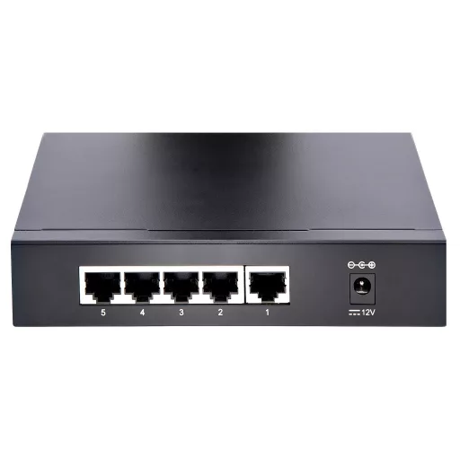 StarTech.com DS52000 hálózati kapcsoló Beállítást nem igénylő (unmanaged) 2.5G Ethernet (100/1000/2500) Fekete