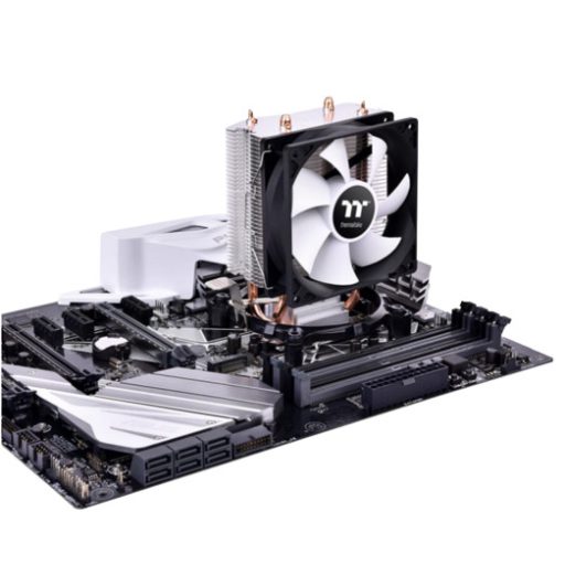 Thermaltake Contac 9 SE Processzor Hűtő 9,2 cm Fekete, Fehér