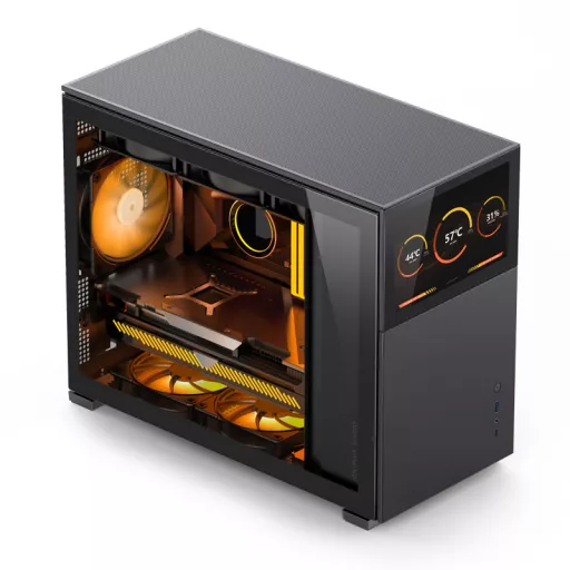 Jonsbo D31 STD Midi Tower Fekete