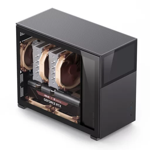 Jonsbo D31 STD Midi Tower Fekete