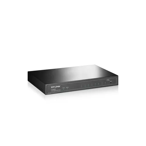 TP-Link JetStream TL-SG2008 hálózati kapcsoló Vezérelt L2/L2+ Gigabit Ethernet (10/100/1000) Fekete