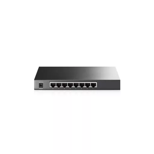 TP-Link JetStream TL-SG2008 hálózati kapcsoló Vezérelt L2/L2+ Gigabit Ethernet (10/100/1000) Fekete