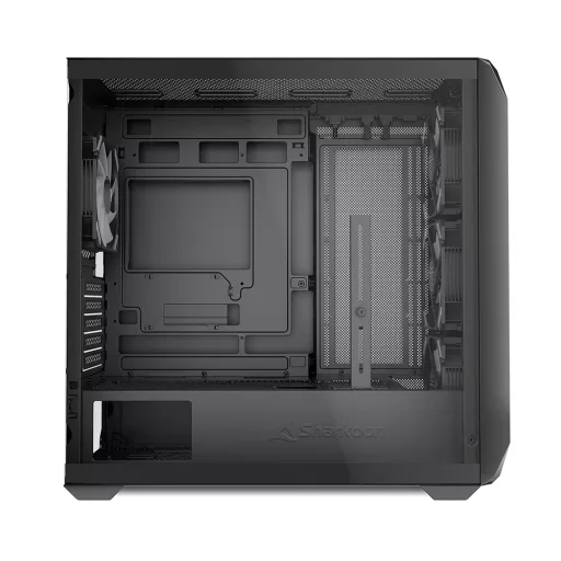 Sharkoon MK3 RGB Micro Tower Fekete