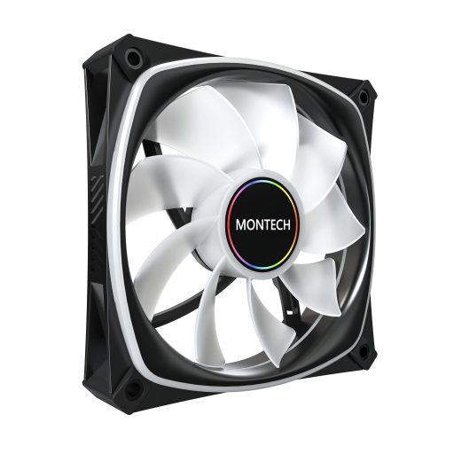 Montech RX120 PRO 12 cm Fehér 1 db