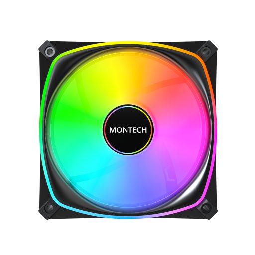 Montech RX120 PRO 12 cm Fehér 1 db